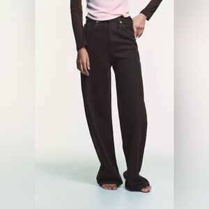 ZARA Extra Wide Leg High Waist Jeans